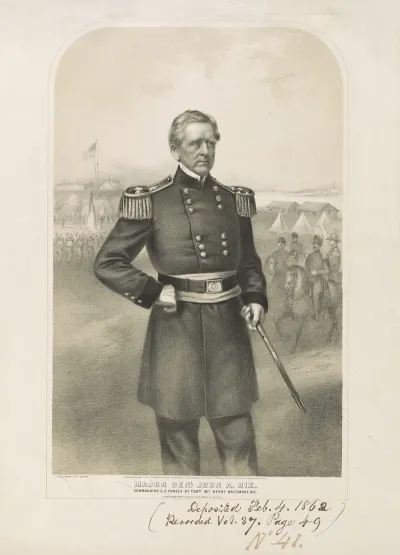 Major Genl John A Dix