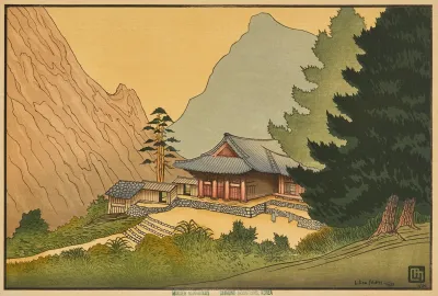 Makaen Monastery Diamond Mountains Korea