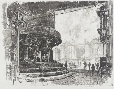 Making Pig Iron The Base Of The Blast Furnaces