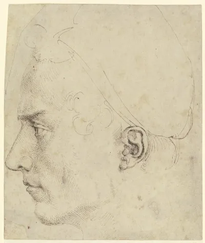 Male Head In Profile 2