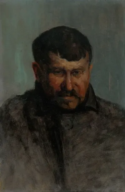 Male Head Study
