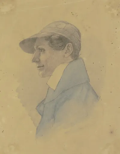 Male Head To The Left