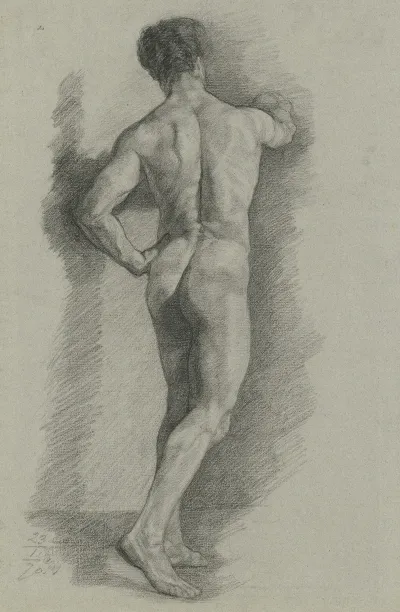 Male Nude From Behind 2
