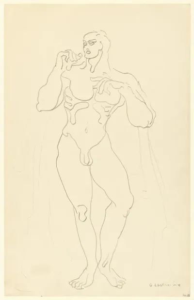 Male Nude No 12