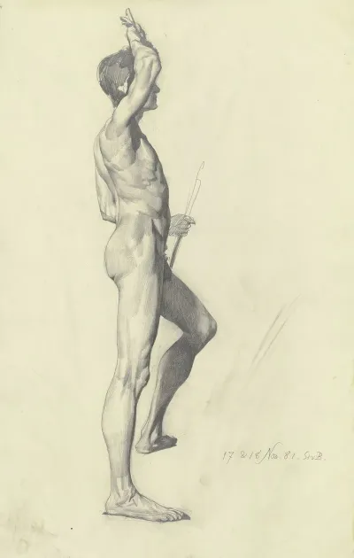 Male Nude Standing