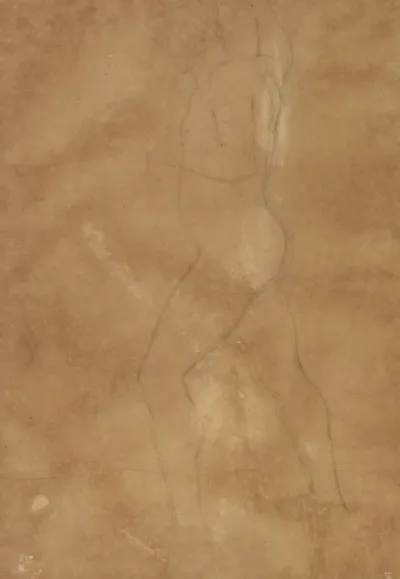 Male Nude Walking