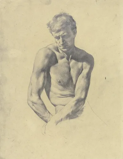 Male Semi Nude 2