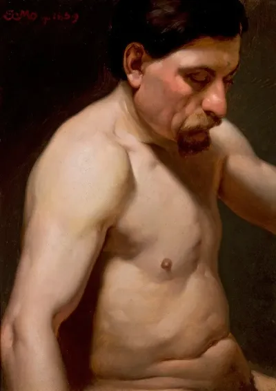 Male Semi Nude
