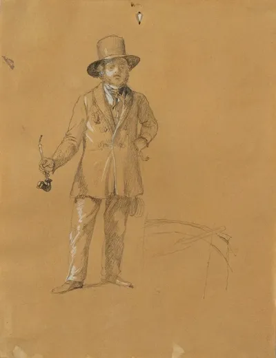 Maler Friedrich Jagemann Aus Weimar