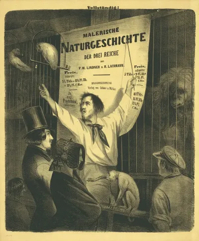 Malerische Naturgeschichte Der Drei Reiche Von F W Lindner Und H L Lachmann