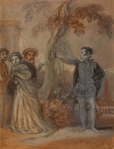 Malvolio Abusing Maria Fabian And Sir Toby