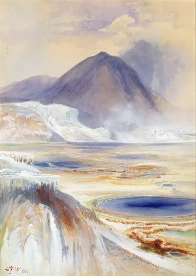 Mammoth Hot Springs Yellowstone