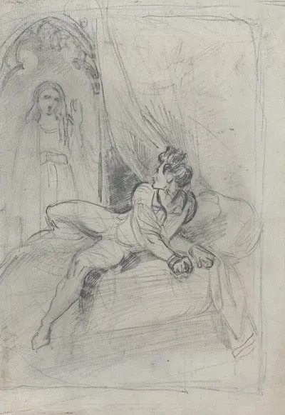Man And Apparition