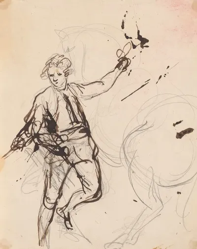 Man And Horse 3