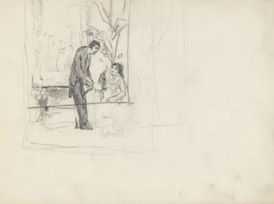 Man And Woman In Interior 2