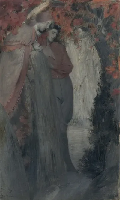 Man And Woman Standing