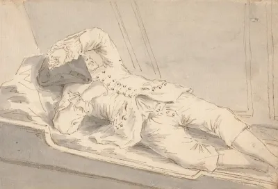 Man Asleep In A Bunk On Board A Ship