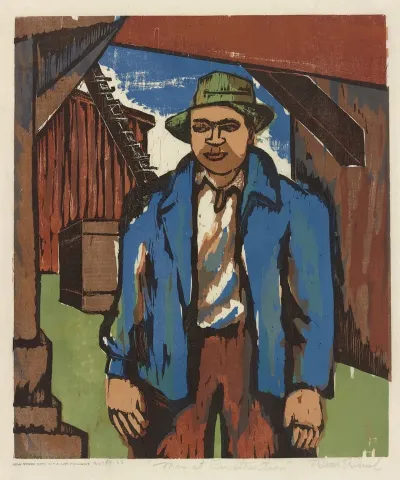 Man At Construction