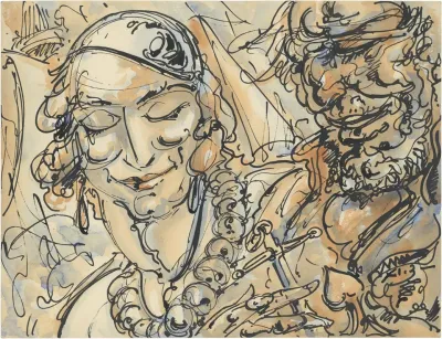 Man En Vrouw Portret