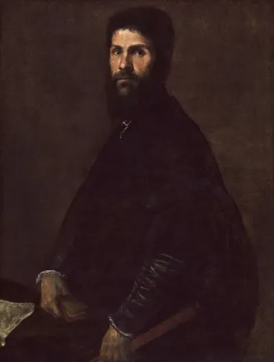 Man Holding A Flute