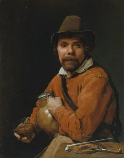 Man Holding A Jug 2