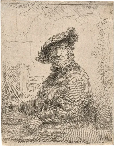 Man In An Arbour