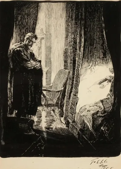 Man In Bedroom