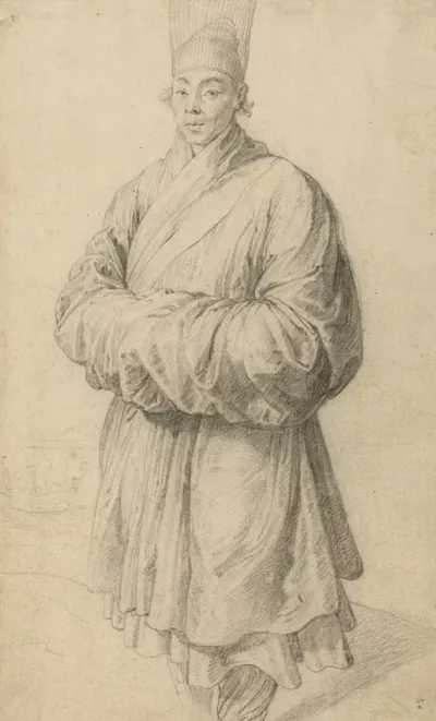 Man In Korean Costume