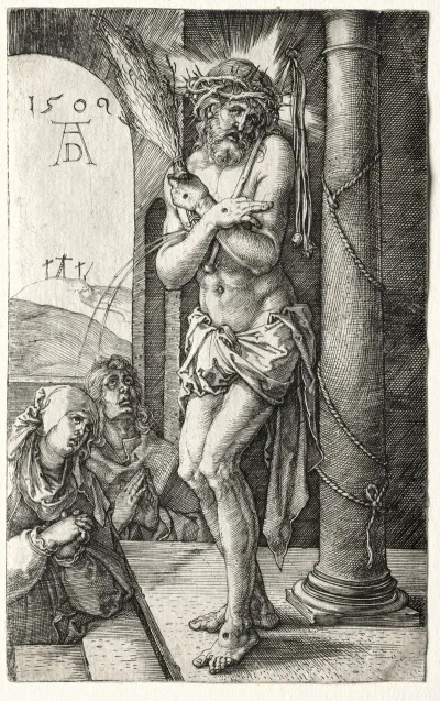 Man Of Sorrows By The Column