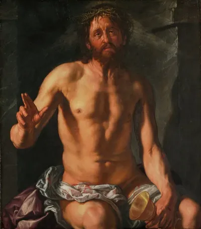 Man Of Sorrows With A Chalice Christ As Redeemer