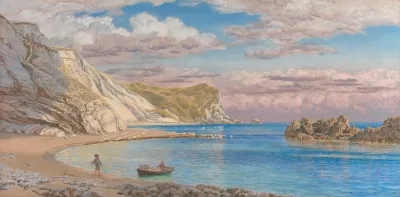 Man Of War Rocks Coast Of Dorset