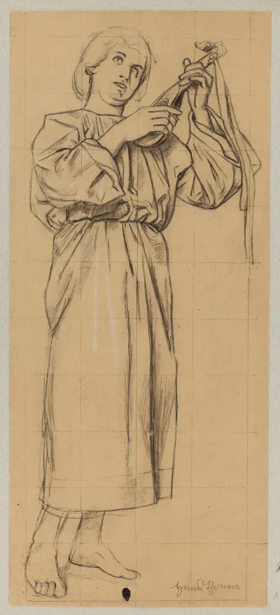 Man Playing The Lute