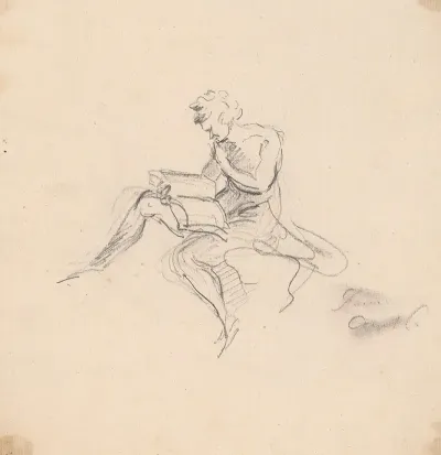 Man Reading 2
