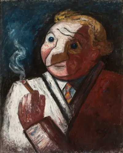 Man With A Cigar Stephane Manier