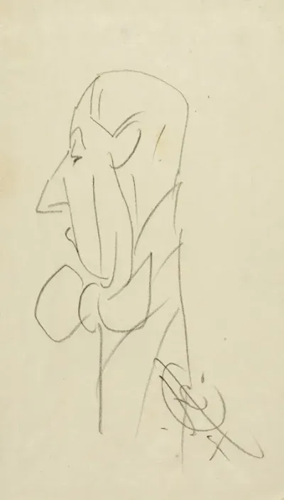 Man With A Large Bow Tie