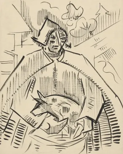 Man With A Pig