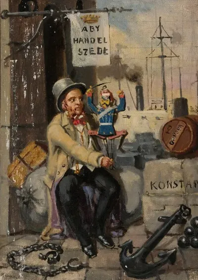Man With A Puppet
