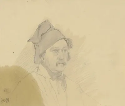 Man With Beard And Hat