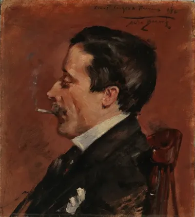 Man With Cigarette
