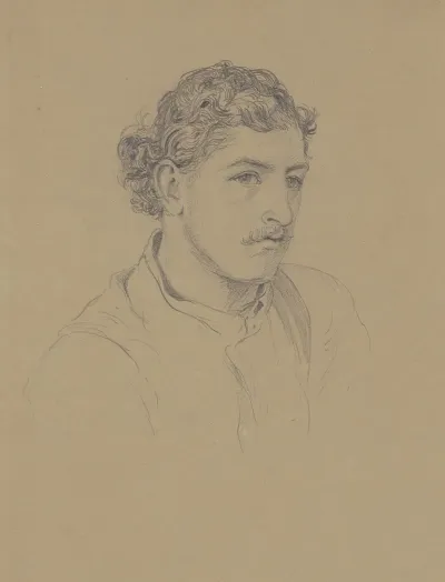 Man With Curly Hair