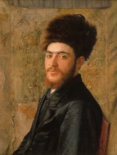 Man With Fur Hat