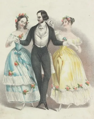 Man With Two Women