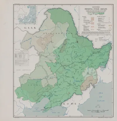 Manchuria Principal Ethnic Groups