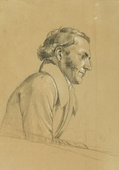 Mannliche Studie Zu Ruckkehr Des Kaisers Franz Aus Pressburg