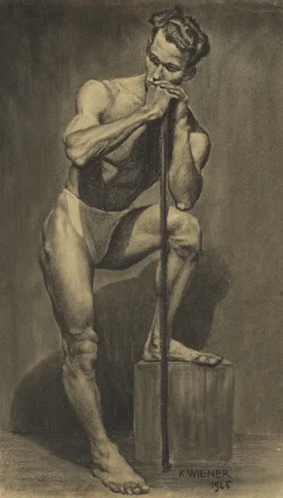 Mannlicher Akt 2