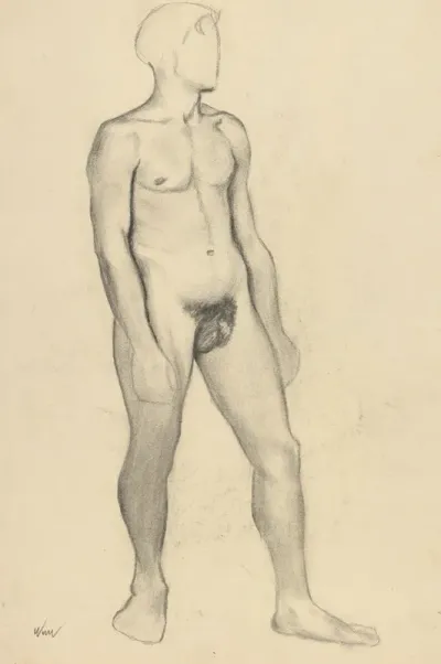 Mannlicher Akt 4