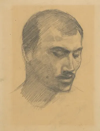 Mans Head 4