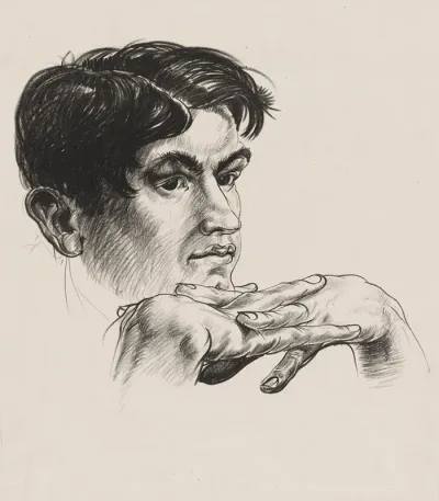 Mans Head 6