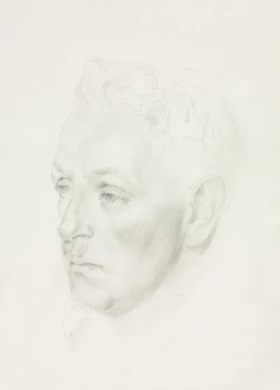 Mans Head 9
