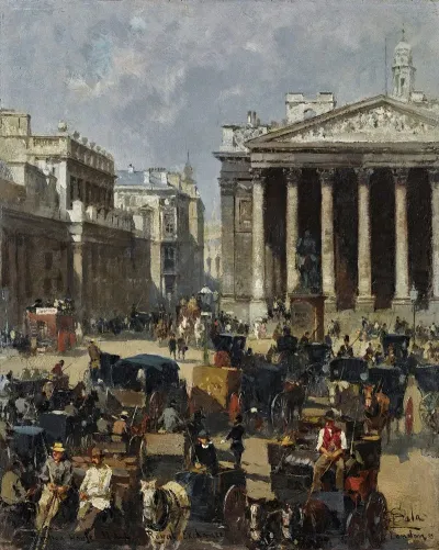 Mansion House And Royal Exchange London
